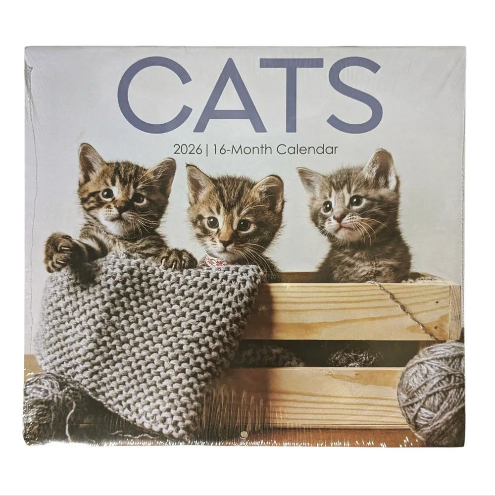 2026 Calendar CATS 16 Month Wall 11